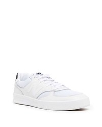 Sneakers basse in pelle bianche e nere di Comme des Garcons Homme