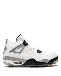 Sneakers basse in pelle bianche e nere di Jordan