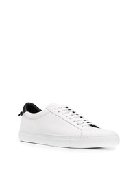 Sneakers basse in pelle bianche e nere di Givenchy