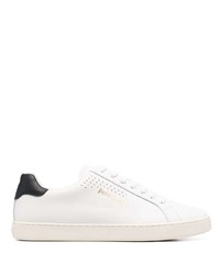 Sneakers basse in pelle bianche e nere di Palm Angels