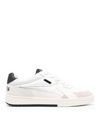 Sneakers basse in pelle bianche e nere di Palm Angels