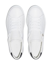 Sneakers basse in pelle bianche e nere di New Standard Edition