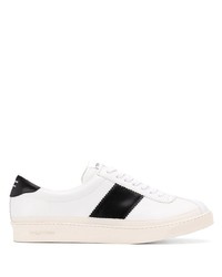 Sneakers basse in pelle bianche e nere di Tom Ford
