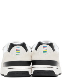 Sneakers basse in pelle bianche e nere di Ps By Paul Smith