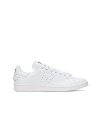 Sneakers basse in pelle bianche di Adidas By Raf Simons