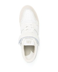 Sneakers basse in pelle bianche di Ami Paris