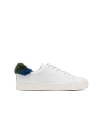 Sneakers basse in pelle bianche di Anya Hindmarch