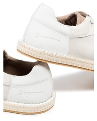 Sneakers basse in pelle bianche di Jacquemus