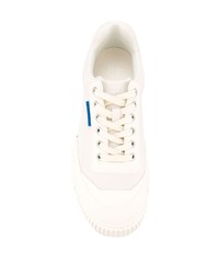 Sneakers basse in pelle bianche di Both