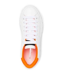 Sneakers basse in pelle bianche di DSQUARED2