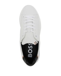 Sneakers basse in pelle bianche di BOSS