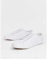 Sneakers basse in pelle bianche di Fred Perry