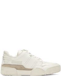 Sneakers basse in pelle bianche di Isabel Marant