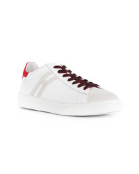 Sneakers basse in pelle bianche di Hogan