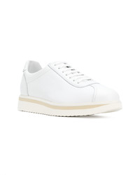 Sneakers basse in pelle bianche di Doucal's
