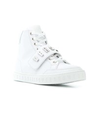 Sneakers basse in pelle bianche di Versus