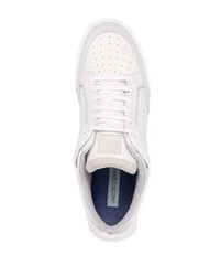 Sneakers basse in pelle bianche di Jacob Cohen