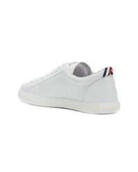 Sneakers basse in pelle bianche di Moncler