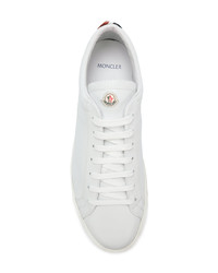 Sneakers basse in pelle bianche di Moncler