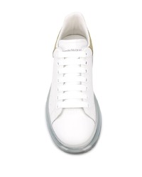 Sneakers basse in pelle bianche di Alexander McQueen