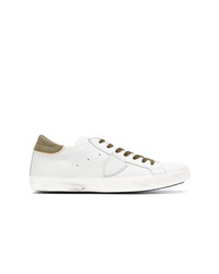 Sneakers basse in pelle bianche di Philippe Model