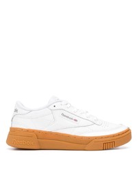 Sneakers basse in pelle bianche di Reebok