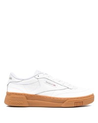 Sneakers basse in pelle bianche di Reebok