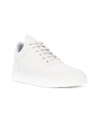 Sneakers basse in pelle bianche di Filling Pieces