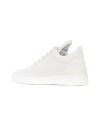 Sneakers basse in pelle bianche di Filling Pieces