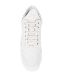 Sneakers basse in pelle bianche di Filling Pieces