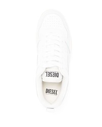 Sneakers basse in pelle bianche di Diesel