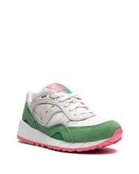 Sneakers basse in pelle bianche di Saucony