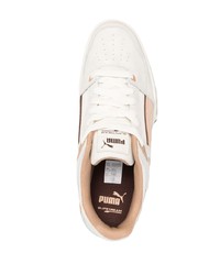 Sneakers basse in pelle bianche di Puma