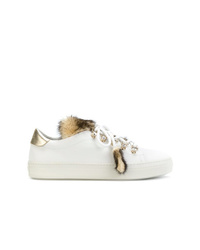 Sneakers basse in pelle bianche di Tod's