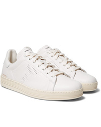 Sneakers basse in pelle bianche di Tom Ford