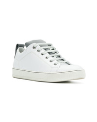 Sneakers basse in pelle bianche di Lanvin