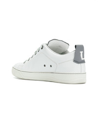 Sneakers basse in pelle bianche di Lanvin