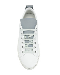 Sneakers basse in pelle bianche di Lanvin