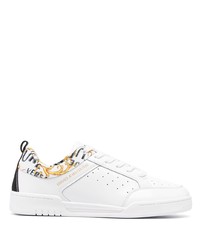 Sneakers basse in pelle bianche di VERSACE JEANS COUTURE