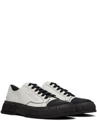 Sneakers basse in pelle bianche di Viron