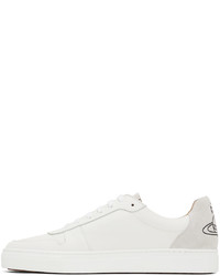 Sneakers basse in pelle bianche di Vivienne Westwood