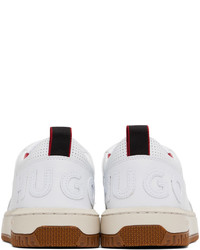 Sneakers basse in pelle bianche di Hugo