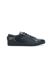Sneakers basse in pelle blu scuro di Calvin Klein 205W39nyc