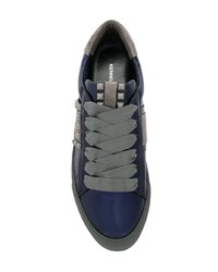 Sneakers basse in pelle blu scuro di Kennel + Schmenger