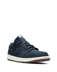 Sneakers basse in pelle blu scuro di Jordan