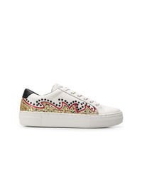 Sneakers basse in pelle decorate bianche di MOA - Master of Arts