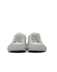 Sneakers basse in pelle grigie di Woman by Common Projects