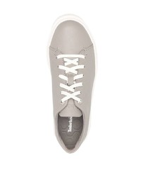 Sneakers basse in pelle grigie di Timberland