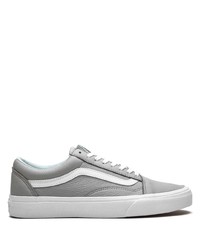 Sneakers basse in pelle grigie di Vans