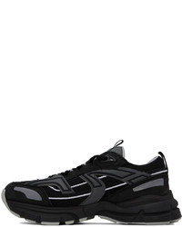 Sneakers basse in pelle grigio scuro di Axel Arigato